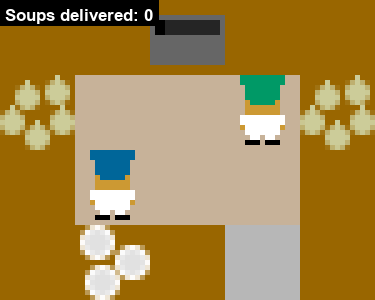 Trained agents on cramped_room